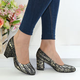 Pantofi Eleganti Dama din Piele Naturala,Sore,negri